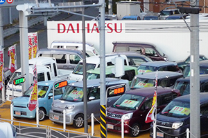 中古車展示場